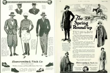 Магазин ABERCROMBIE & FITCH в 1904 году